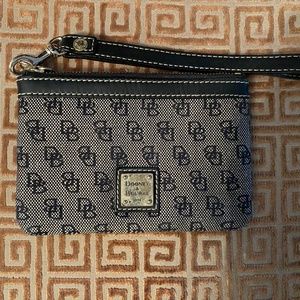 Dooney & Bourke Small Black Wristlet
